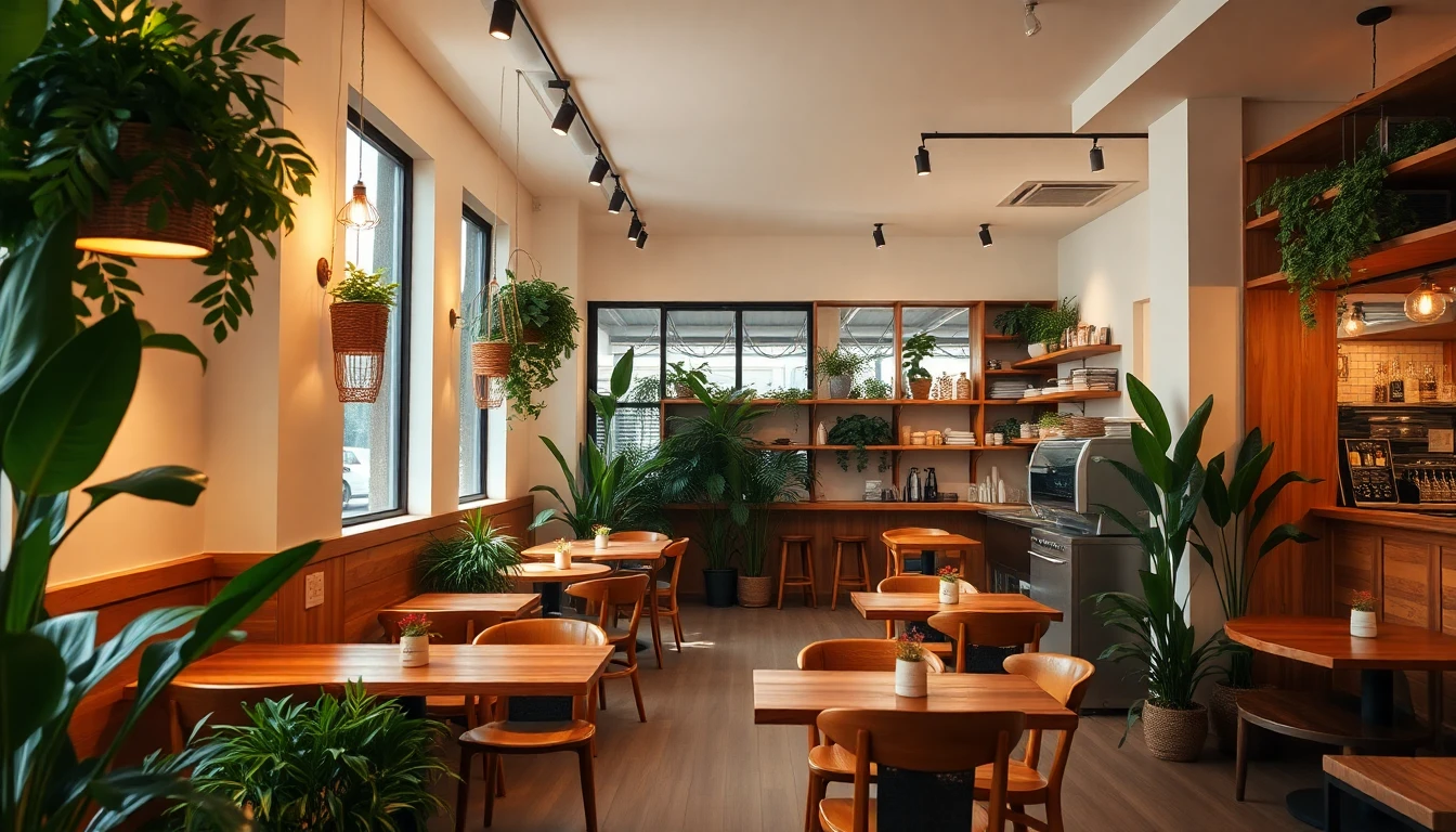 فضای داخلی کافه